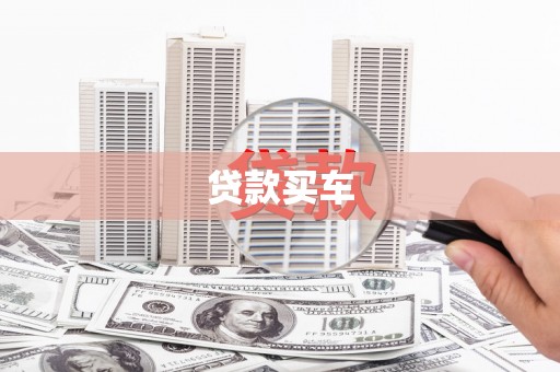 沾化贷款买车