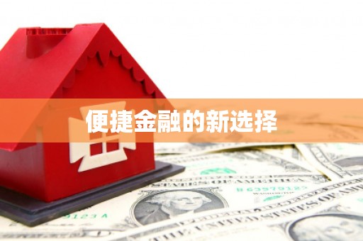沾化便捷金融的新选择
