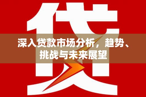 沾化深入贷款市场分析，趋势、挑战与未来展望