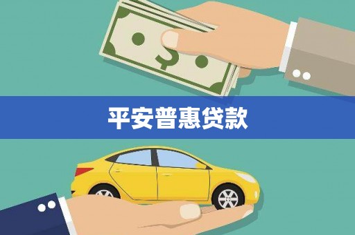 沾化平安普惠贷款